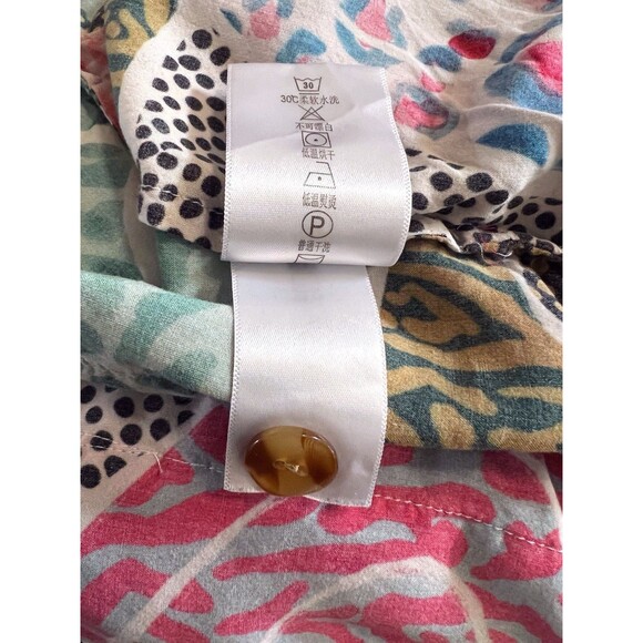 FARM Rio Multicolor Abstract Print Cropped Jumpsuit - Picture 11 of 12